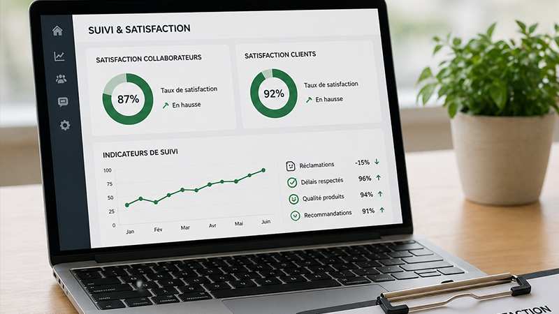 IMG - Suivi des indicateurs et de la satisfaction chez A2V