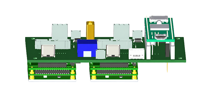 Contrôleur électronique multiaxes