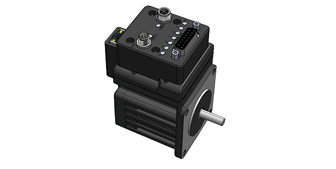 Moteur BLDC custom avec électronique intégrée