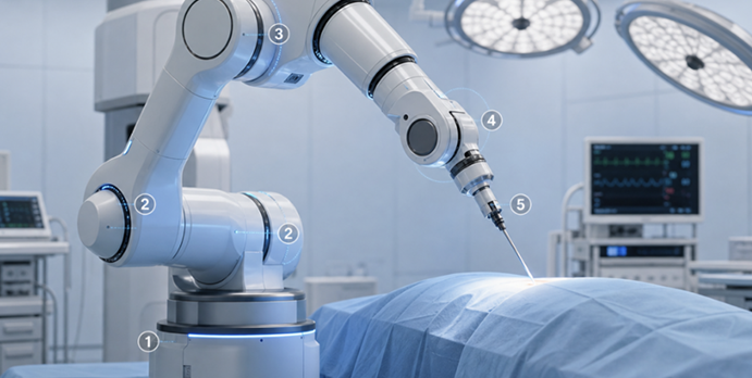 Architecture sécurisée pour robotique médicale
